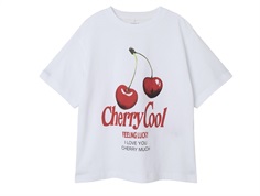 Name It bright white cherry t-shirt